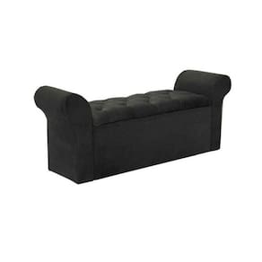 Recamier Calçadeira Casal Miami Casal - Suede Cinza - Simbal