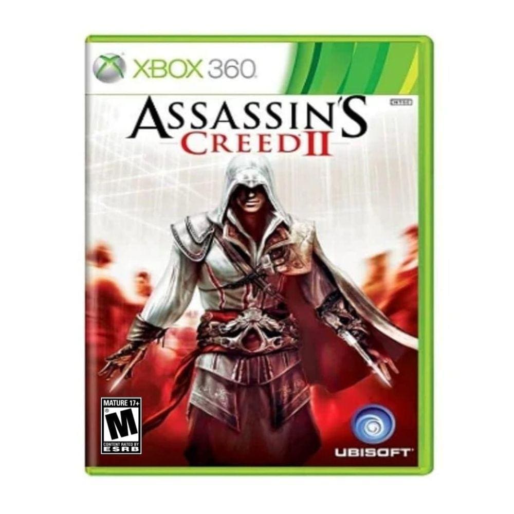 jogos assassin`s creed 2 xbox 360 americano lacrado