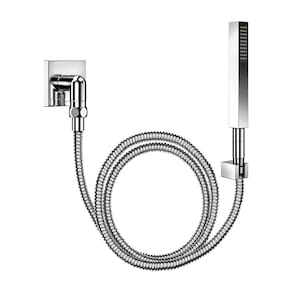 Ducha Manual com Joelho 90° Docol Square 1834706 Cromada