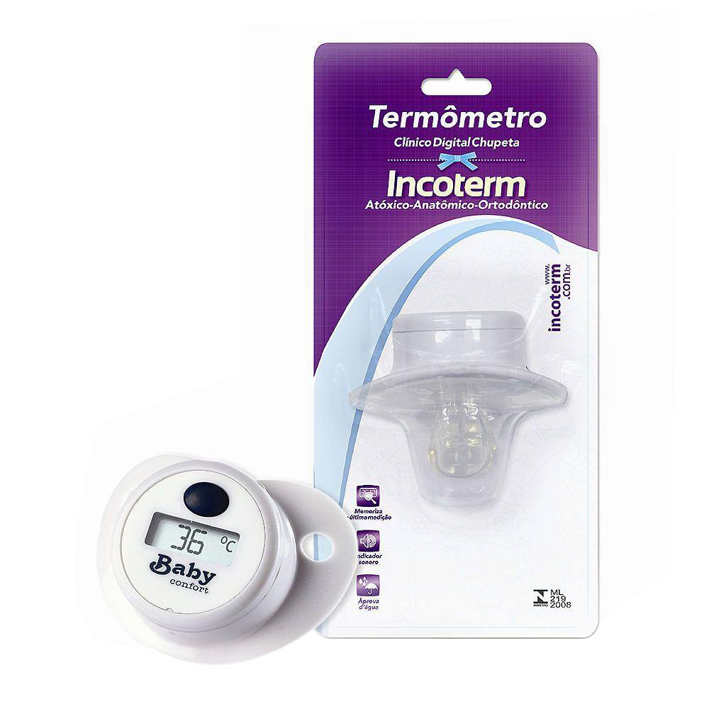 Termômetro Incoterm Digital Chupeta Baby