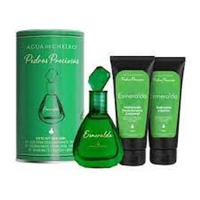 Kit Perfume Pedras Preciosas Esmeralda- 01 Perfume