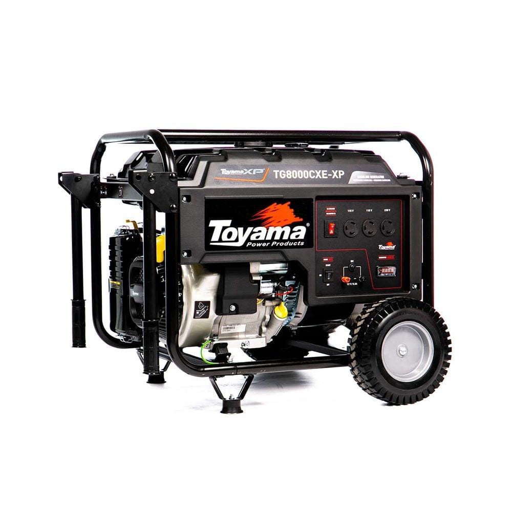 Gerador a Gasolina com AVR Toyama TG8000CXE-XP 7.0 kVa