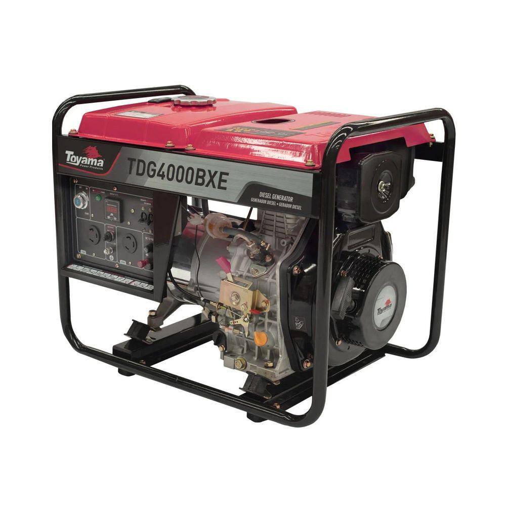 Gerador a Diesel Toyama TDG4000BXE Bivolt 3.3 KVA com Capacitor