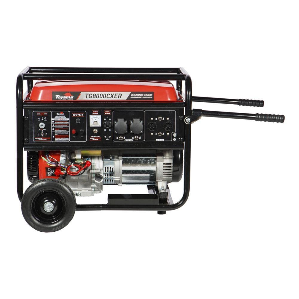 Gerador a Gasolina Toyama TG8000CXER 7.2 KW 115/230V com AVR