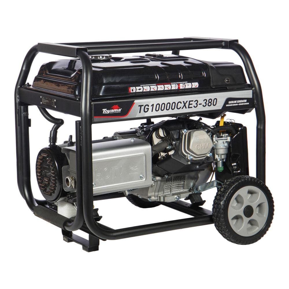 Gerador a Gasolina Toyama TG10000CXE3-380 11.25kva 460cc