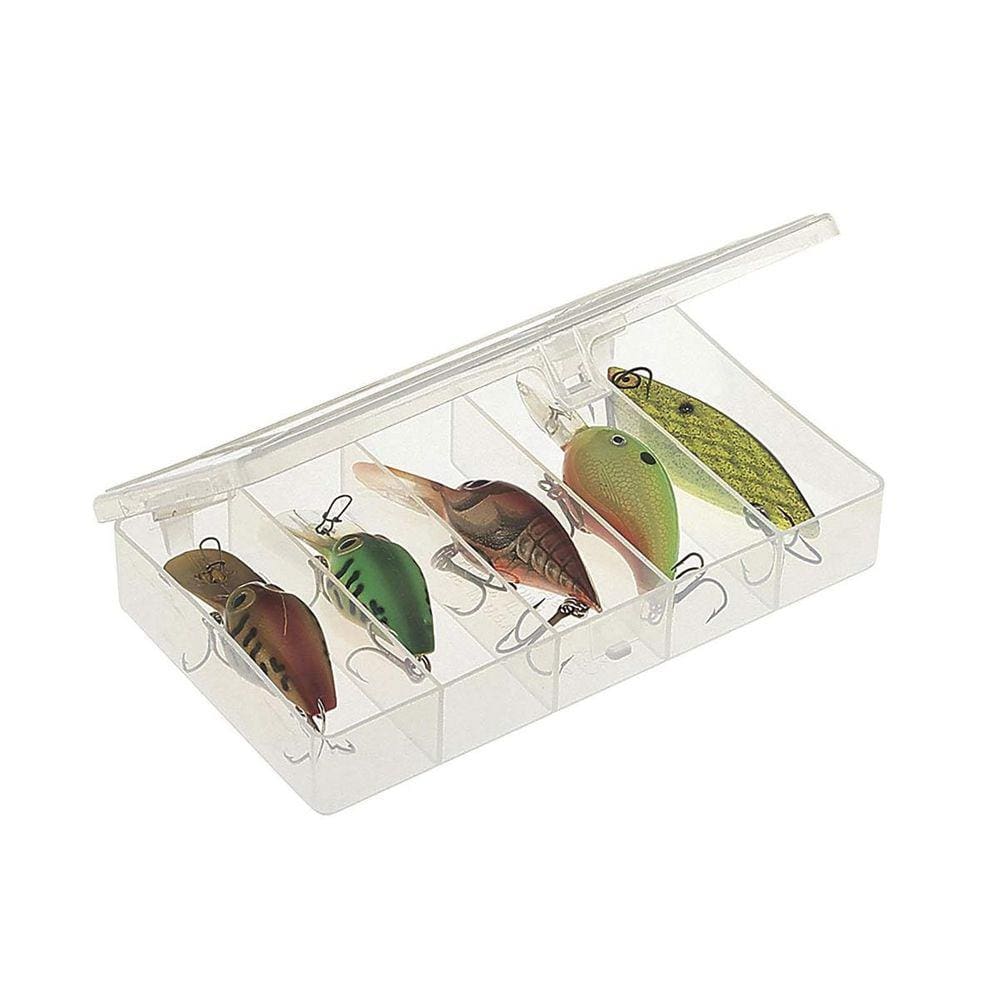 Estojo para Pesca Plano em Plástico Stowaway 3400 - C/ 06 Compart. Fixos