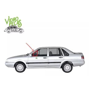 Borracha Quebra Vento Esquerdo Santana 91 A 97 Versailles