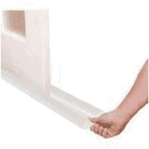 Protetor De Porta Pivotante Branco 1 .20Cm