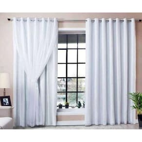 Cortina Blackout Com Voil Gelo 5.40 X 2.90M