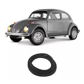 Borracha Parabrisa Fusca Luxo C/Friso