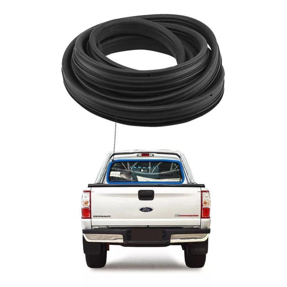 Borracha Vidro Traseiro Vigia Inteirico Fixo Ranger 94/...