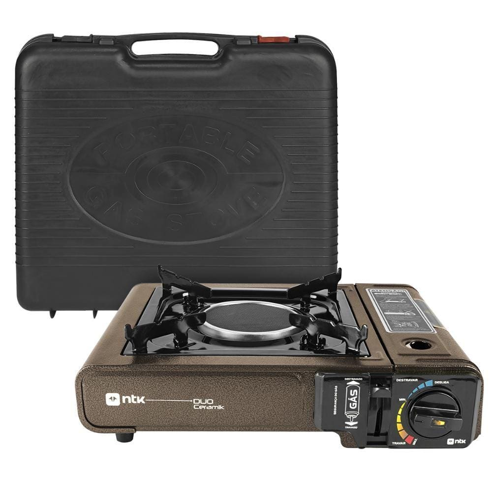 Mini Fogao Fogareiro Portatil Camping a gas Duo Ceramik Nautika