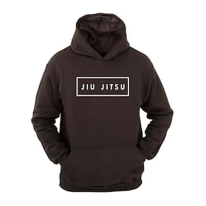 Moletom Masculino Canguru Com Capuz Estampa Jiu Jitsu