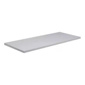 Prateleira Decorativa Mdf Branco 120X30 Suporte Invisível