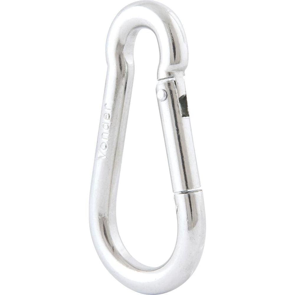 Mosquetão Com Trava 9X90Mm Leve Galvanizado - Vonder