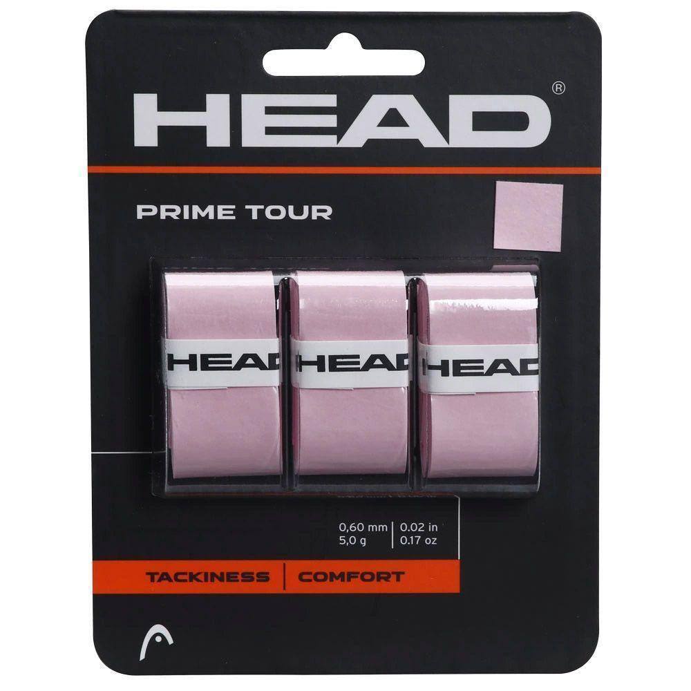 Overgrip Head Prime Tour Com 03 Unidades Cor Rosa