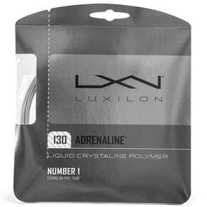 Corda Luxilon Adrenaline Set Individual Cor Cinza Espessura 1.30mm