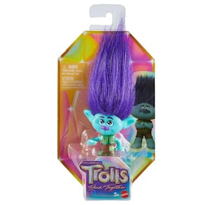 Mini Figura Boneco Trolls Branch 7cm O Filme Mattel - HNF07