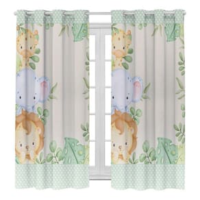Cortina Quarto Infantil/Criança Unicórnio Baby 3.00X2.20