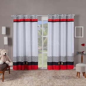 Cortina Para Quarto Infantil 3.00 X 2,20 Estampada