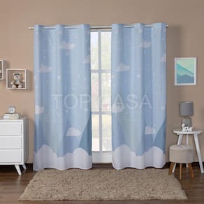Cortina Quarto Infantil/Criança Unicórnio Baby 3.00X2.20