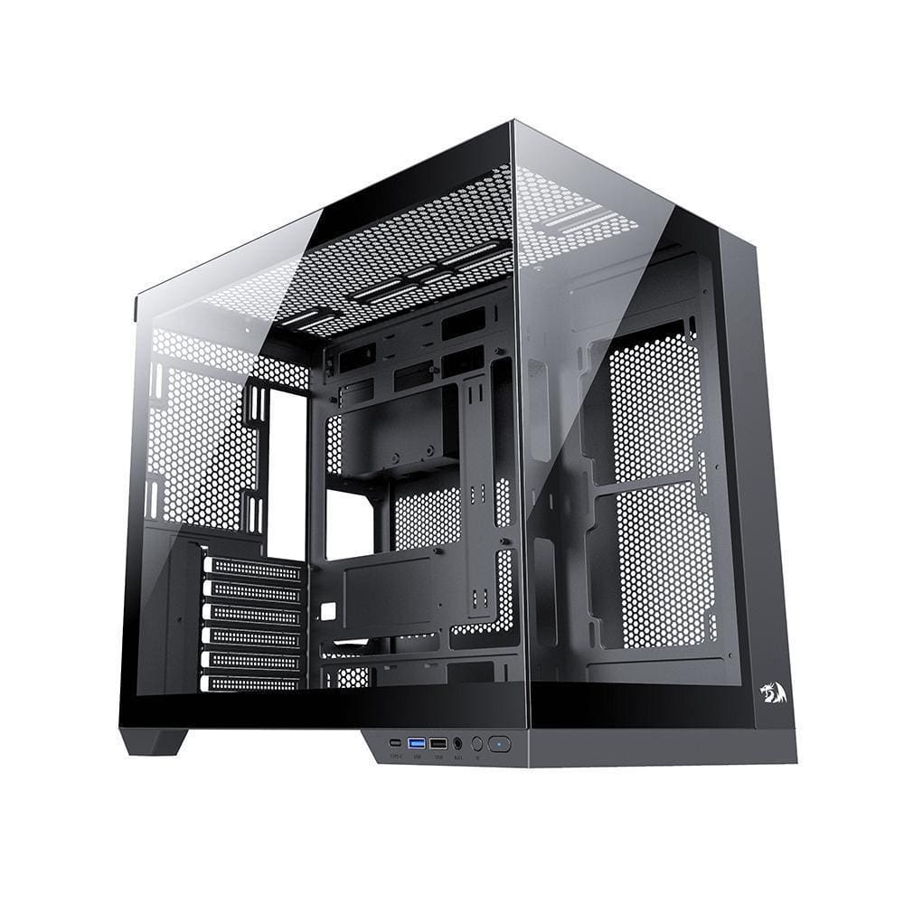 Gabinete Gamer Redragon Wideload Pro Preto Ca-604B-Pro