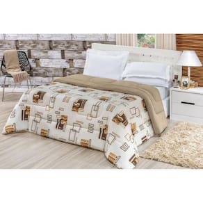 Coberdrom Casal King Size Luxuoso Malha Fio 30/1 100%Algodao