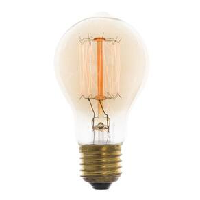 8X Lâmpada Filamento De Carbono Poptem A19 40W 110V