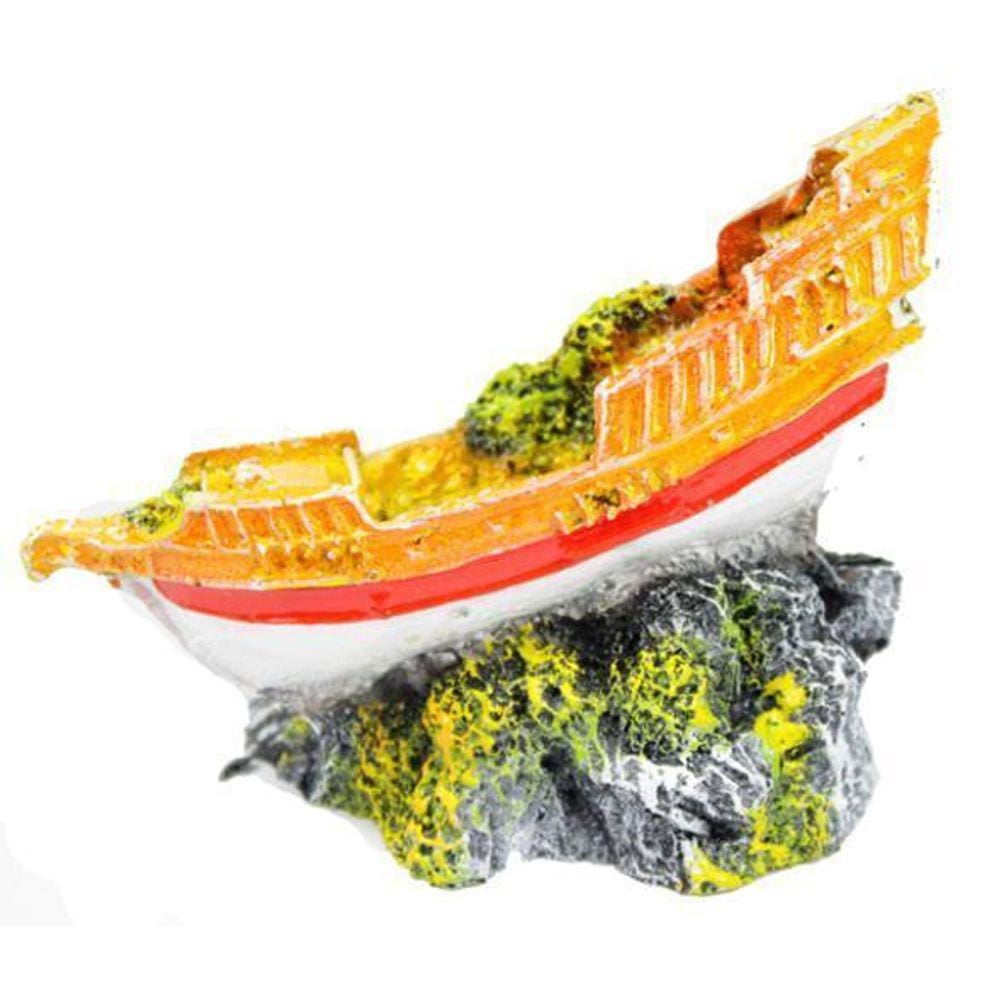 Enfeite Para Aquário- Caravela Ii