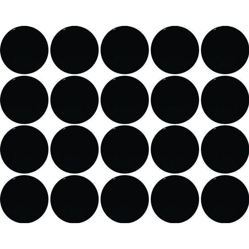Tampinha Botao Acabamento Capa Cabeça De Parafuso 500 Pcs