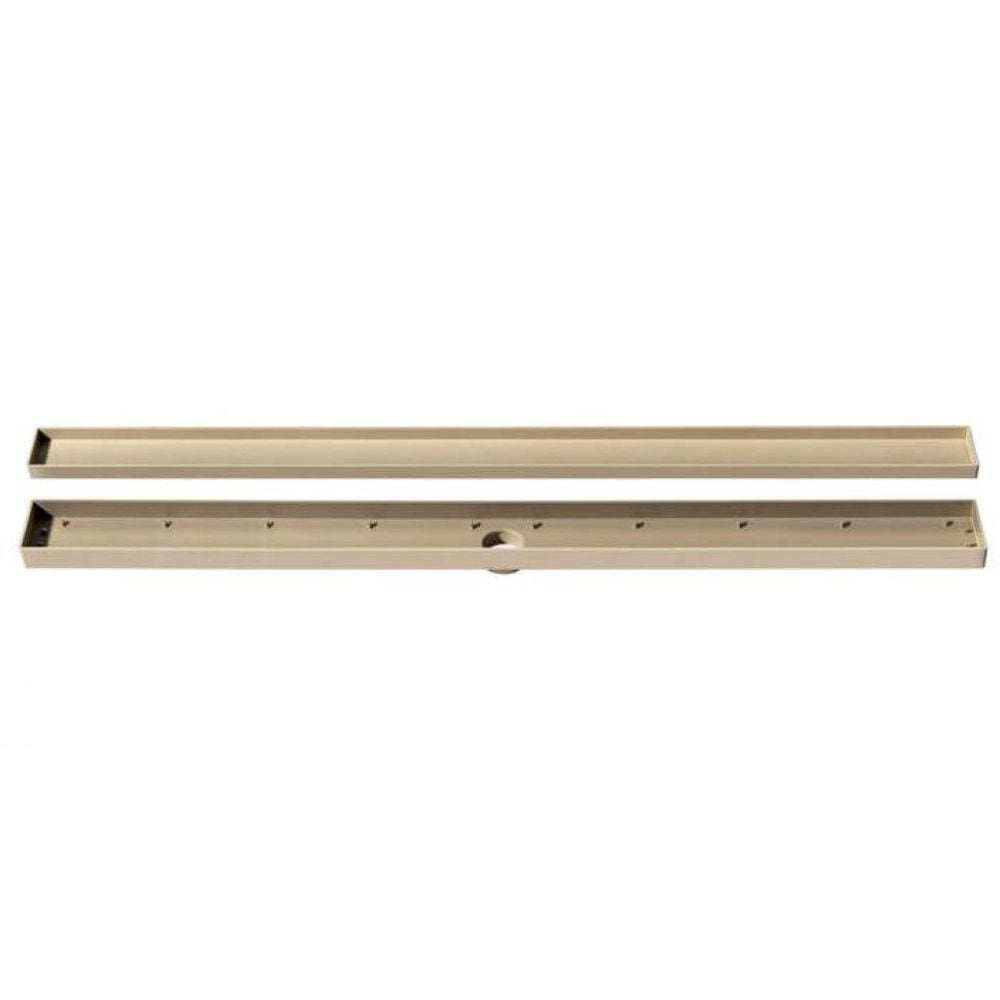 Ralo Oculto Linear 5X90Cm Bege