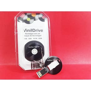 Pendrive Formato Disco De Vinil De 16 Gb