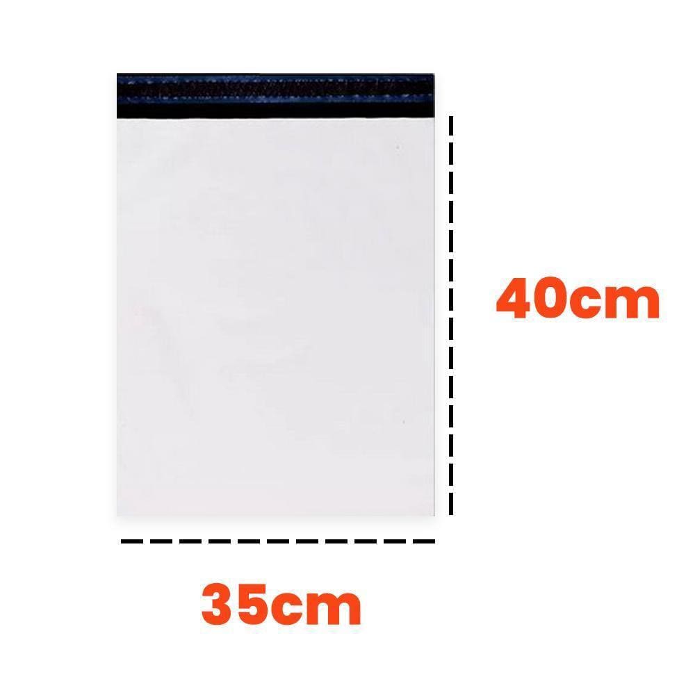 Sacola Plástica Para Correios 35X40 50 Unid Branco