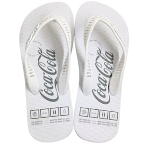 Chinelo de Dedo Masculino Casual Dia a Dia Borracha Coca Cola Cc4063