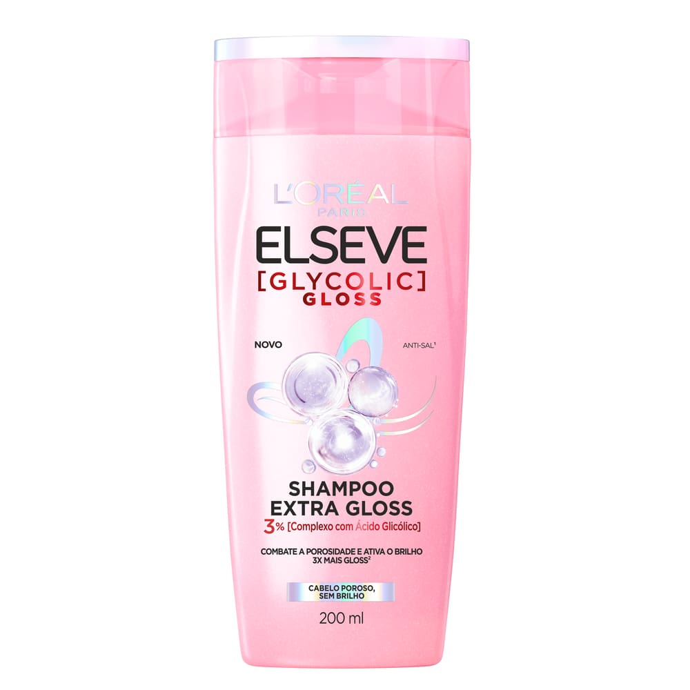 Shampoo Elseve Glycolic Gloss 200ml