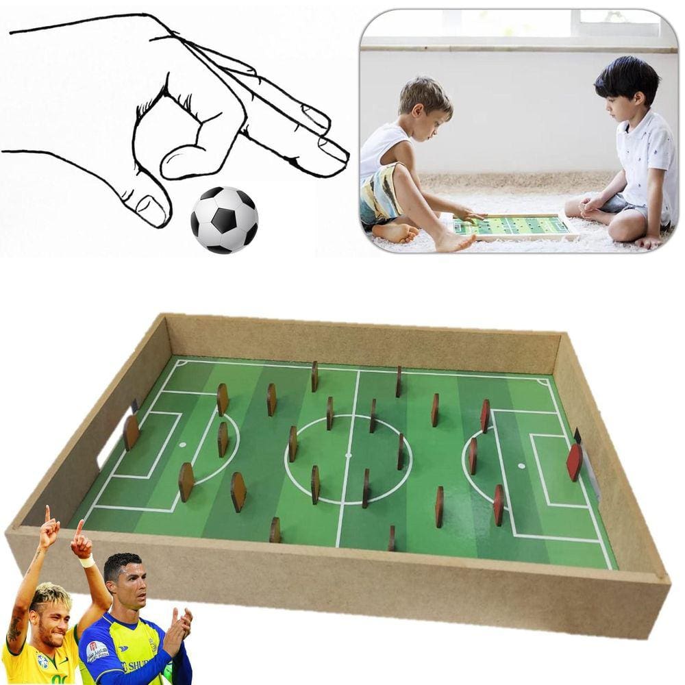 Campo De Futebol De Dedo Dedobol Peteleco Gol A Gol