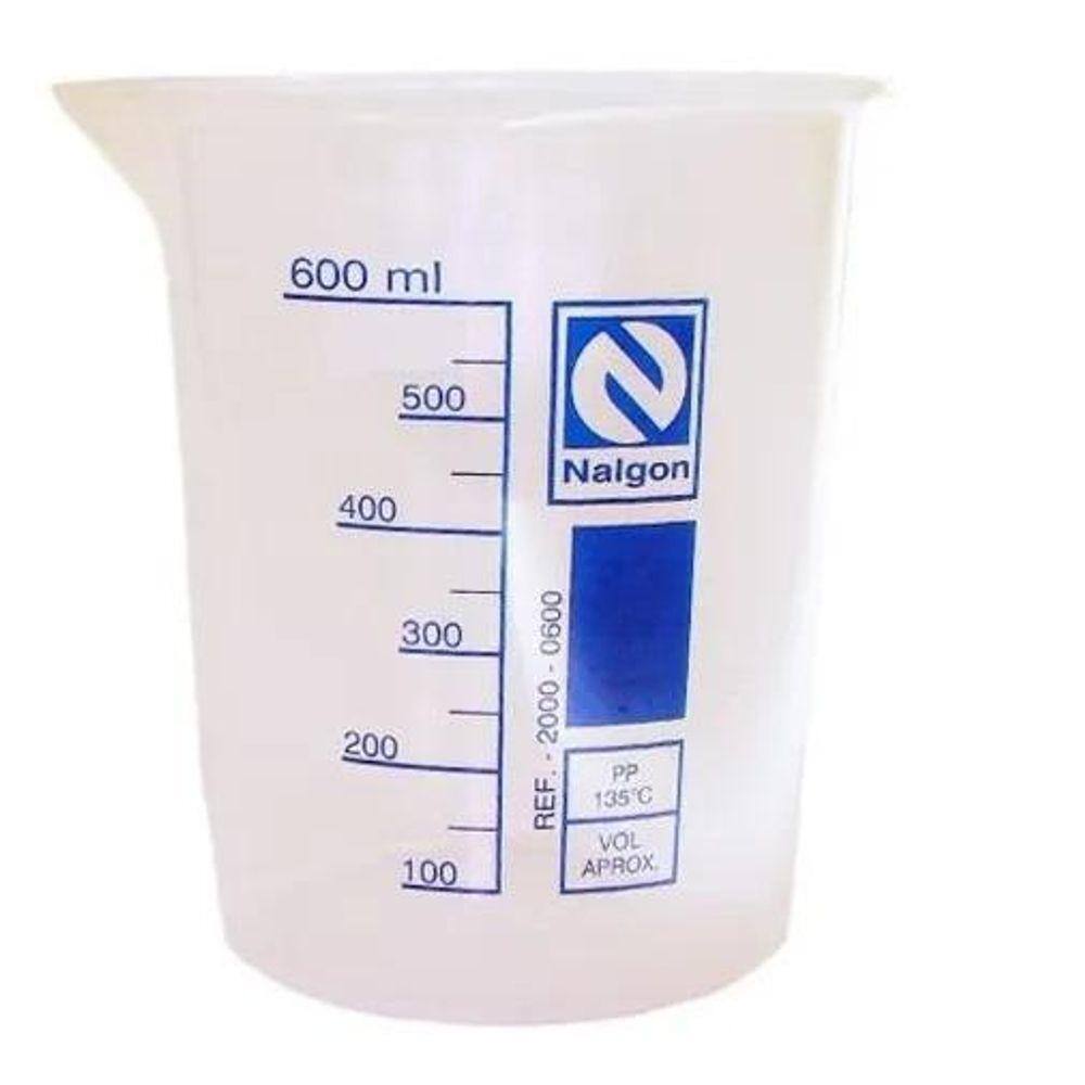 Jarra Graduada Em Polipropileno - 600 Ml - Nalgon
