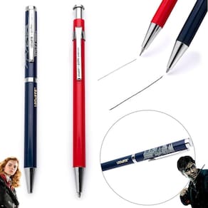 Kit Escolar Harry Potter 1 Caneta 1.0Mm E 1 Lapiseira 0.7Mm