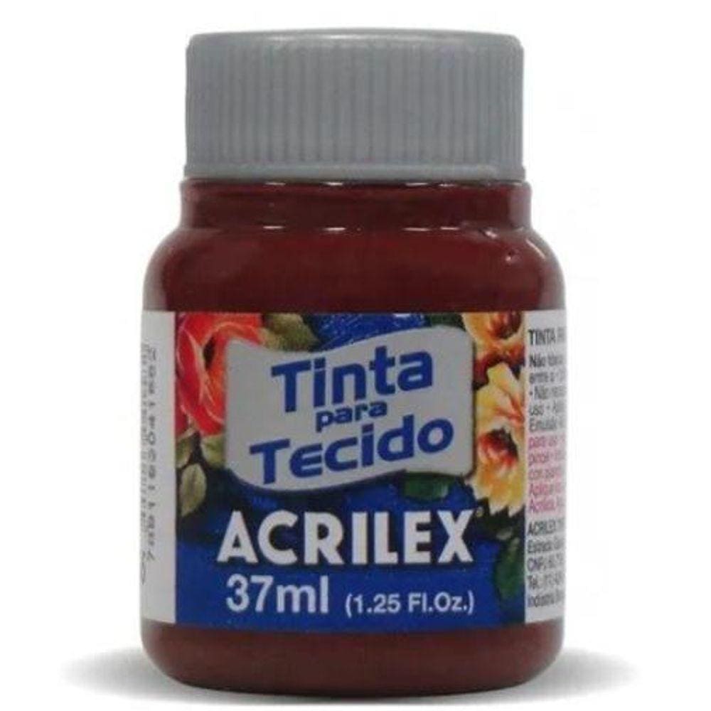 Tinta Para Tecido 37Ml Vinho Acrilex