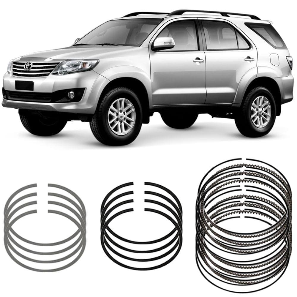 Jogo Anel Segmento 0.50 Toyota Hilux 3.0 16V 2012 a 2015