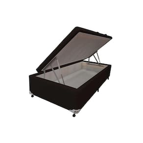 Cama Box Baú Universal Solteiro Courano Black New (78x188x35) - Castor