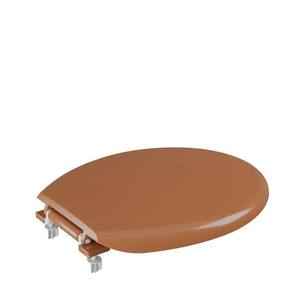 Assento Sanitario Almofadado Oval Caramelo 2 - Astra