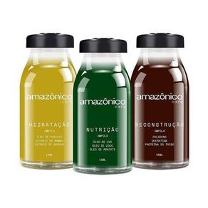 Kit Ampolas Hidratação, Nutrição E Reconstrução