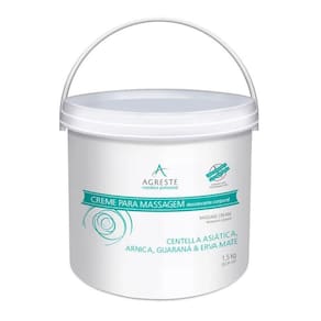 Creme de Massagem Deslizante Agreste Cosmética 1,5Kg