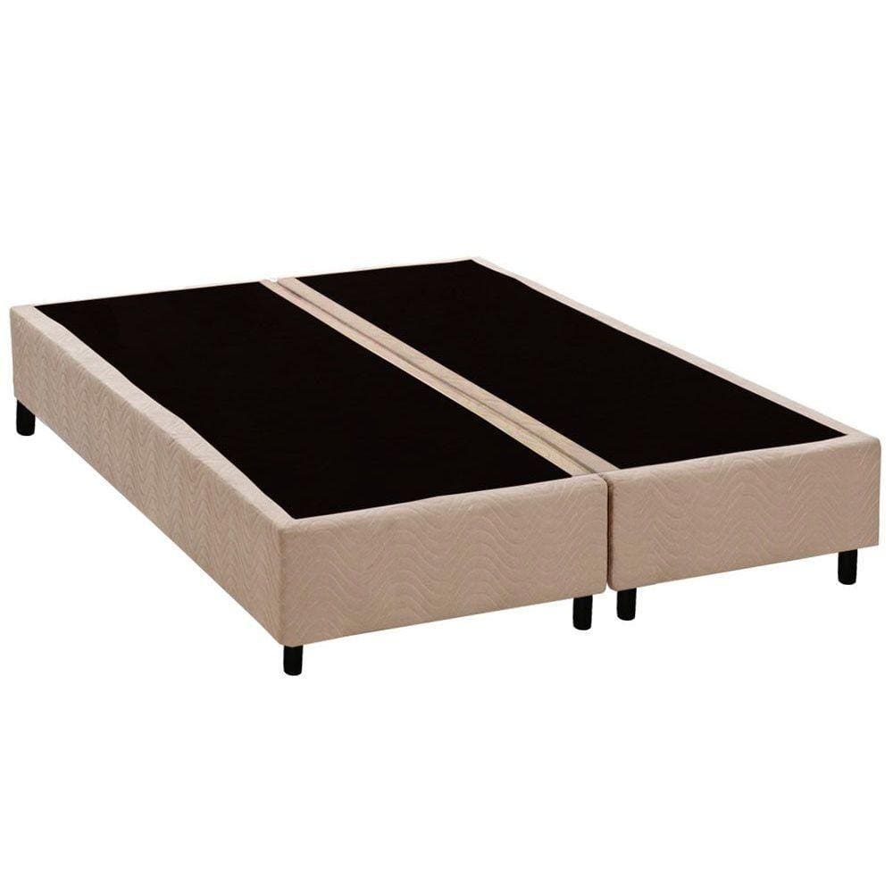 Cama Box Base Queen Universal Suede Clean (158x198x20) - Costa Rica