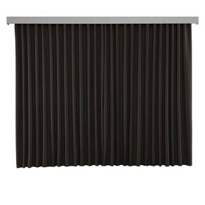 Cortina Blackout 7,00 X 2,80 Trilho Suiço Em Tecido Tabaco