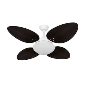 Ventilador Teto Silencioso Turbo 4 Pás Tabaco Ventax 127V