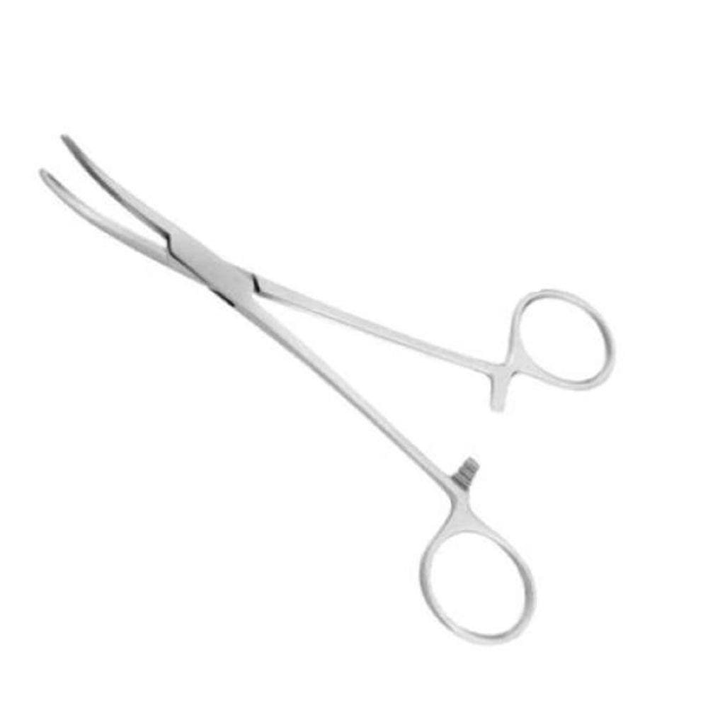 Pinça Kelly Curva 14Cm Abc Instrumentos
