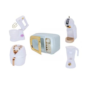 Cozinha Infantil Brinquedo Menina Casinha Panelinha Branco