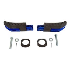 Pedaleira Traseira Cb250F Twister Cg Titan 160 Azul 1 Linha